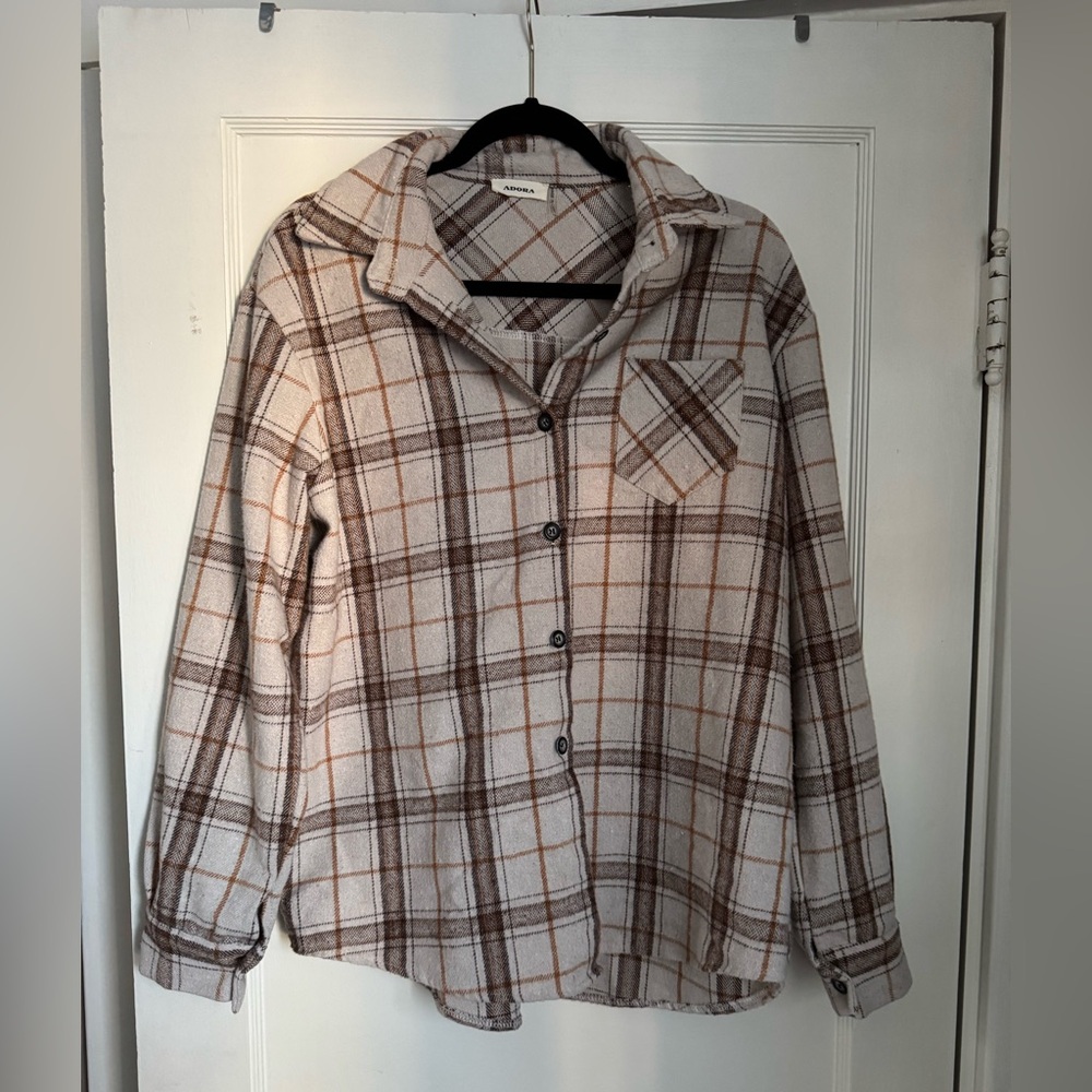 Adora size medium flannel